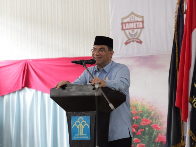 Napi Teroris Lapas Merah Mata Palembang Kemenkumham Sumsel Ikrar NKRI 1