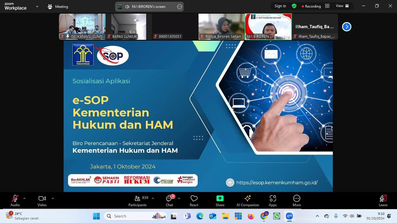 sop kemenkumham sumsel 1