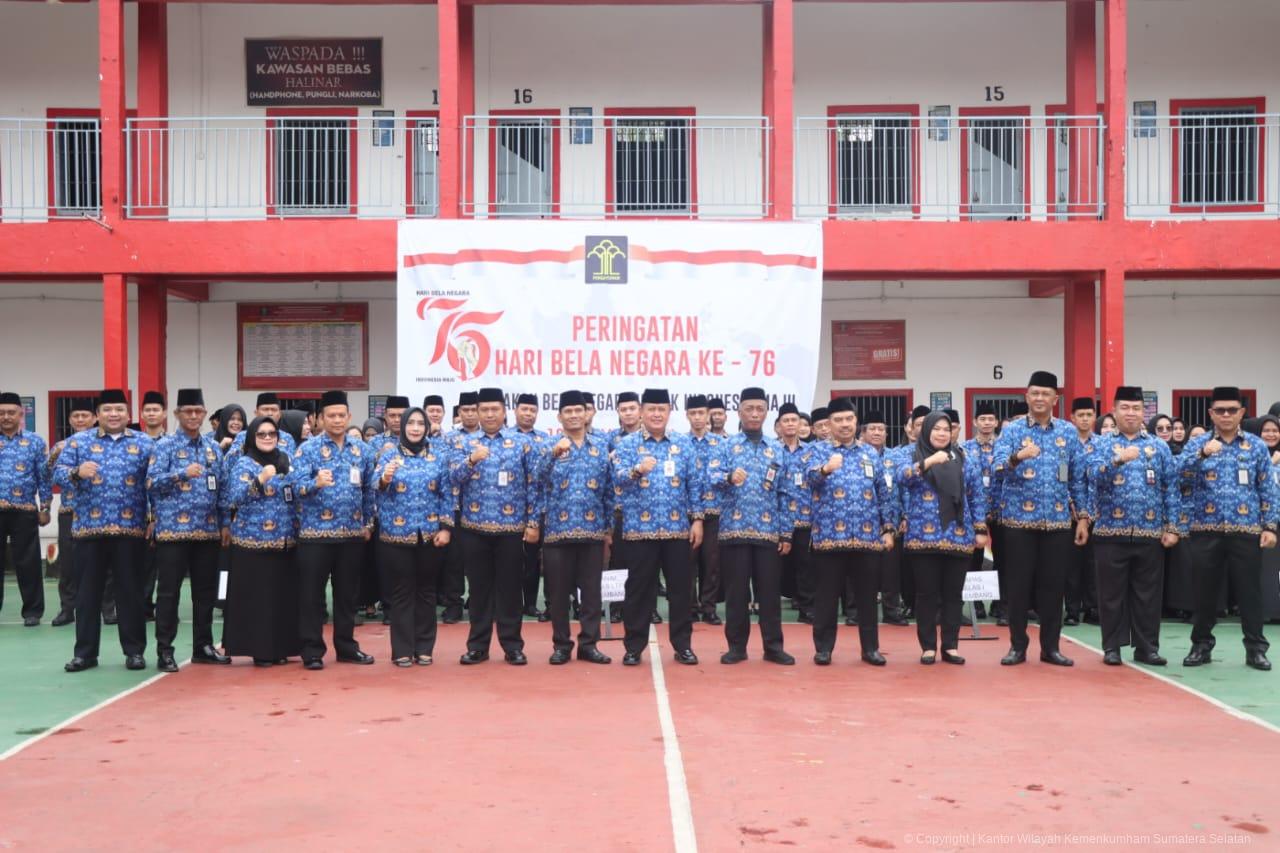 hari bela negara kumham sumsel 2