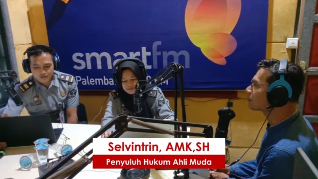 kemenkumham sumsel radio smart fm 1