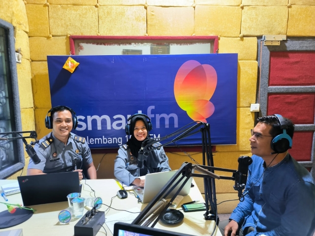 kemenkumham sumsel radio smart fm 1