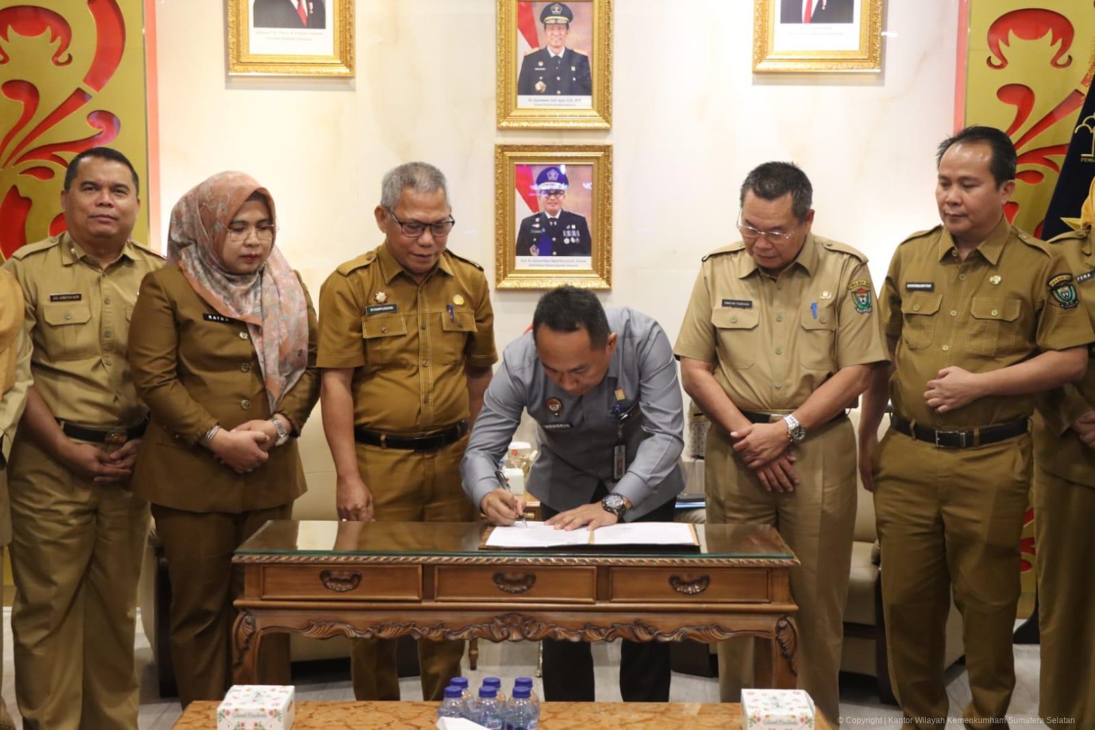 harmonisasi raperbup muara enim tentang tpp kemenkum sumsel 1
