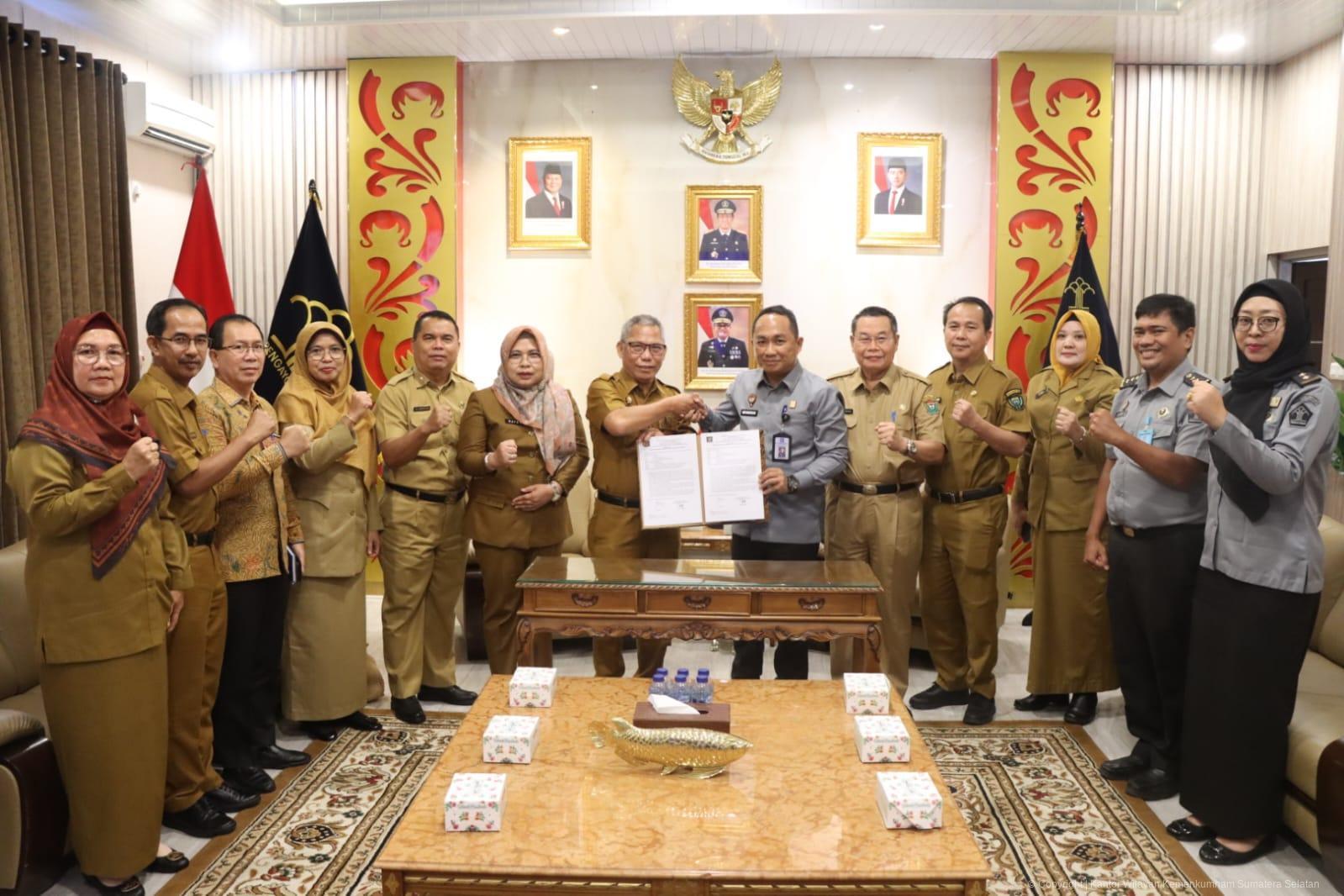 harmonisasi raperbup muara enim tentang tpp kemenkum sumsel 5