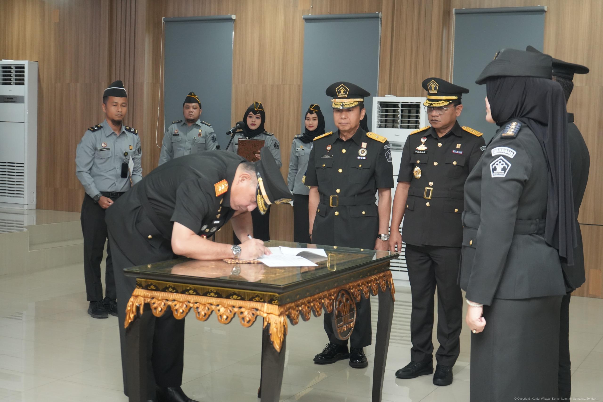 pelantikan kemenkum sumsel 4