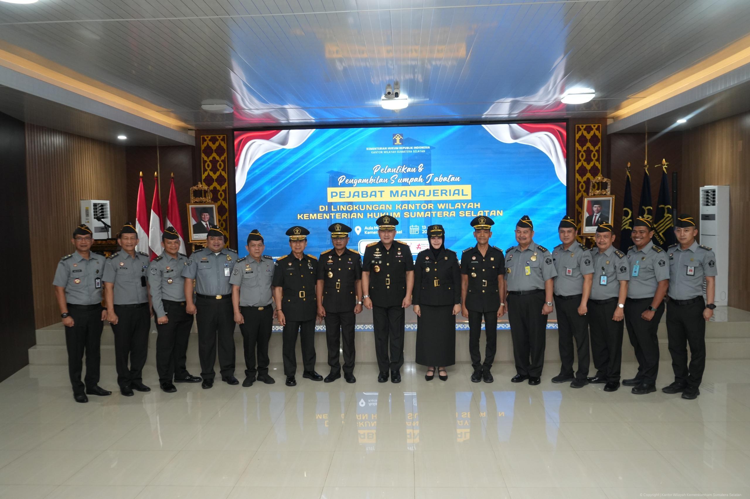 pelantikan kemenkum sumsel 6