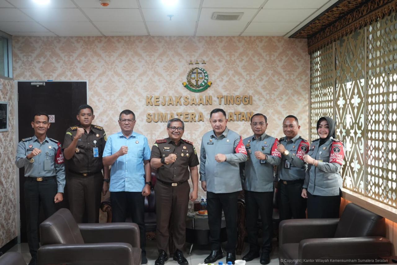 Kakanwil Audiensi kejaksaan Tinggi Sumsel 2