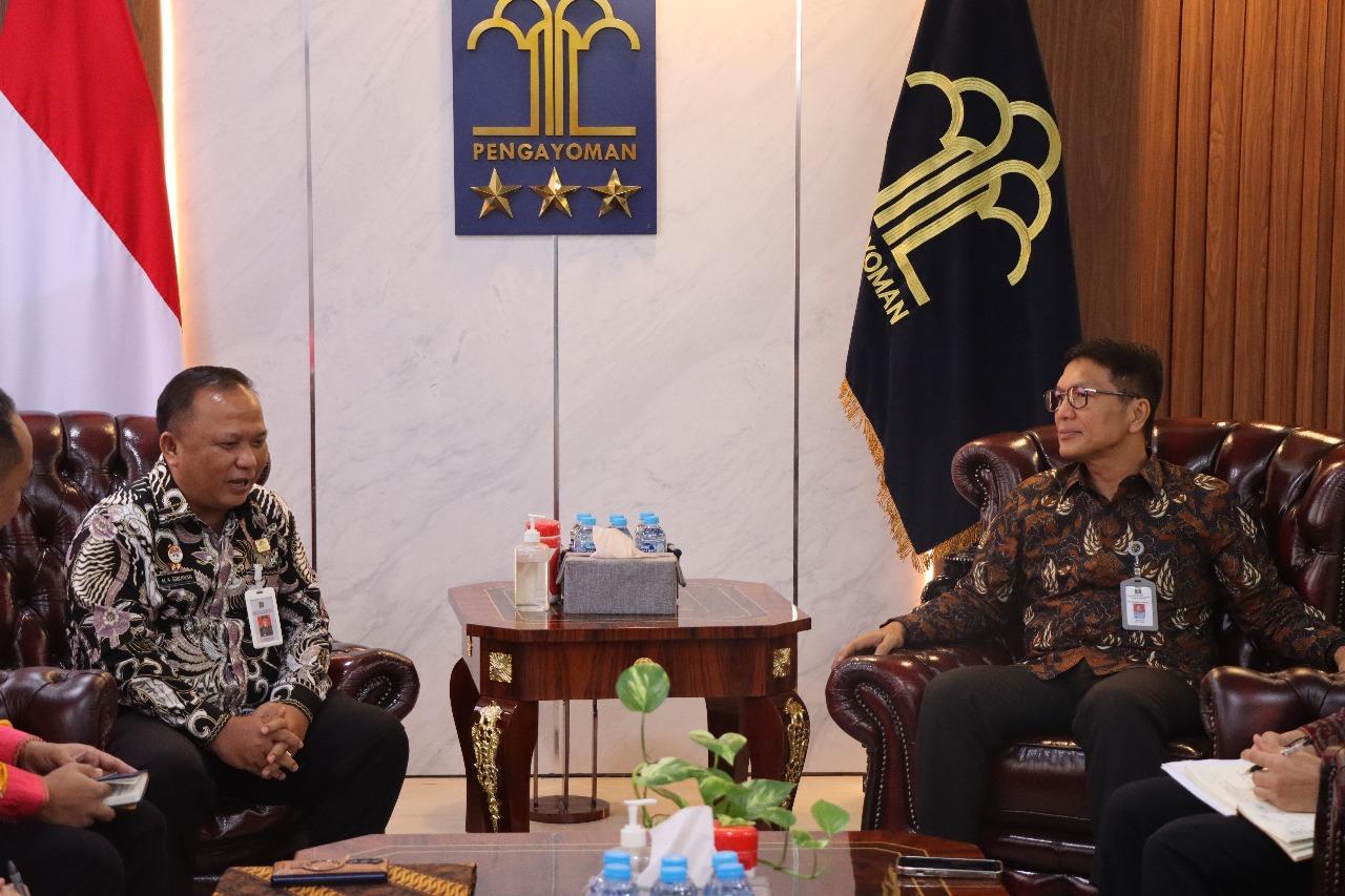 Kemenkum Sumsel Lapor Sekjen Posbankum 4