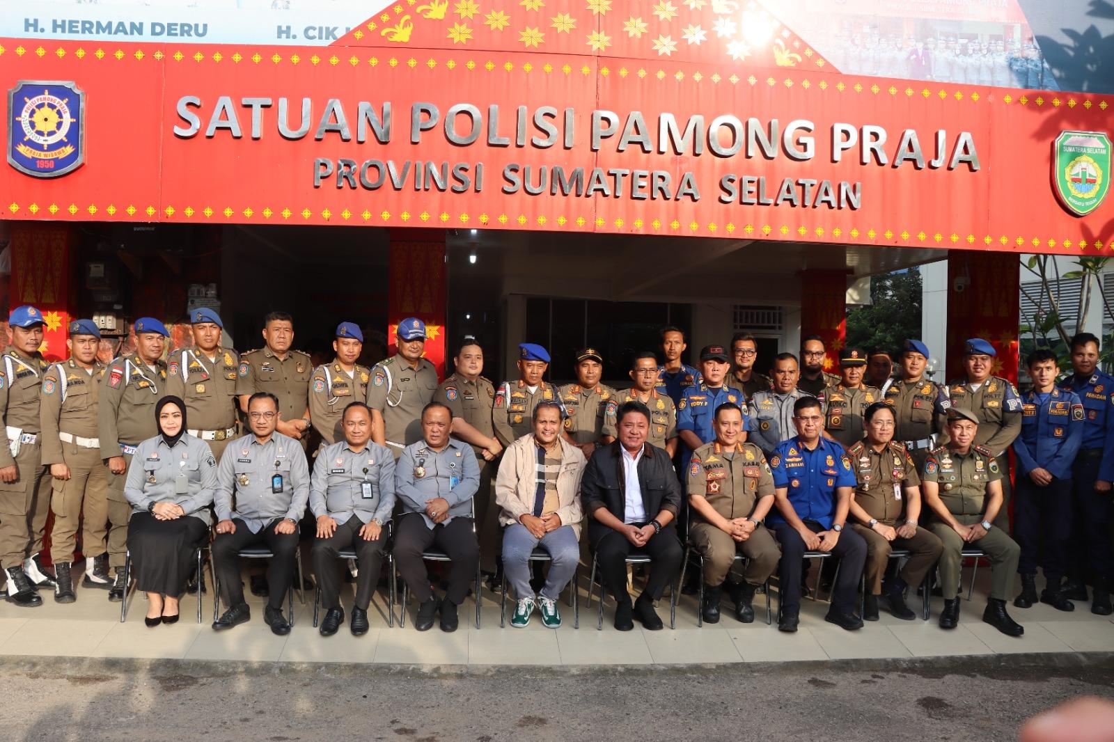 Wakil Menteri Hukum Sosialisasikan KUHP Baru di Palembang, Kunjungi Satpol PP Provinsi Sumatera Selatan