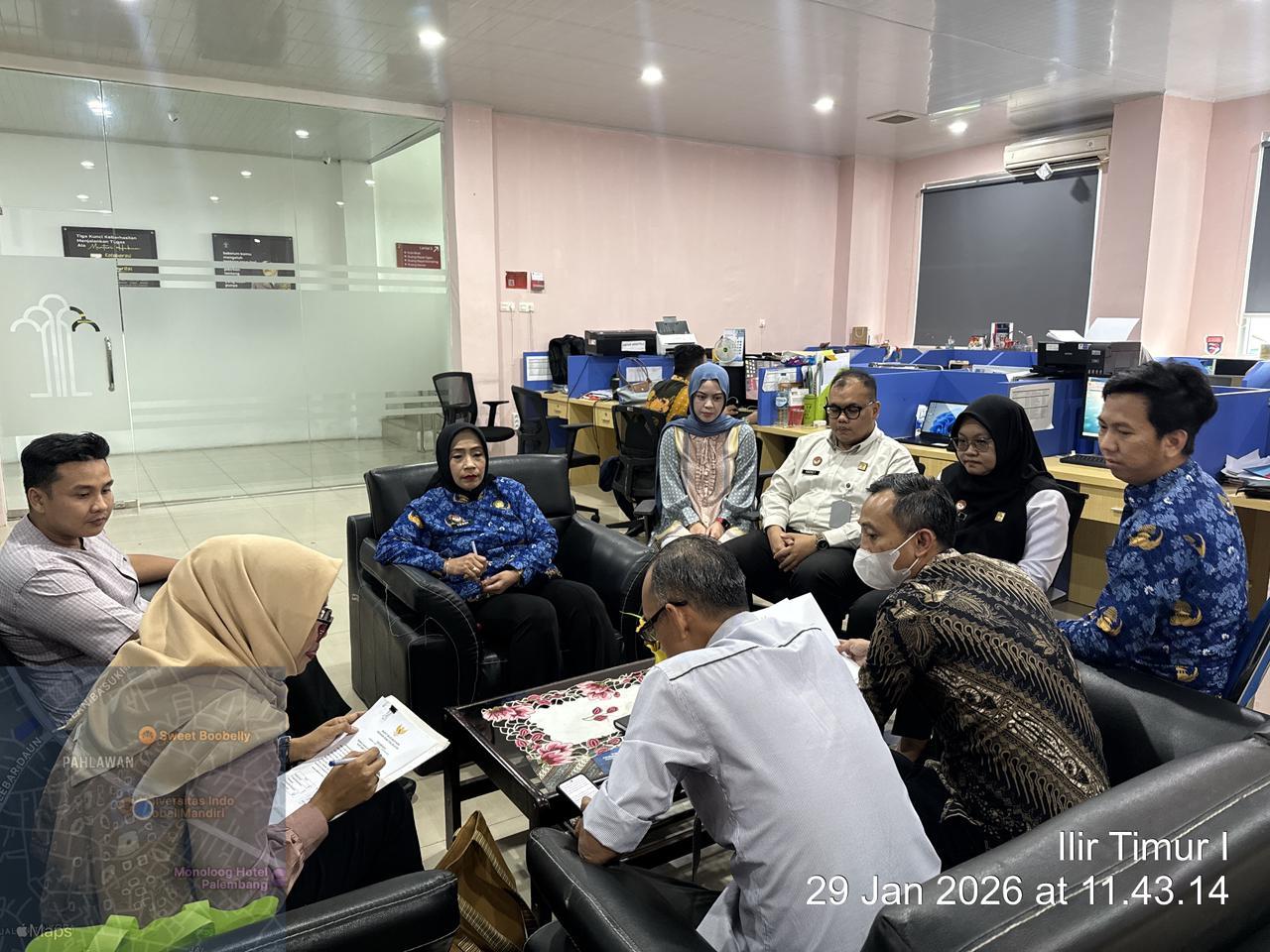 Kanwil Kemenkum Sumsel Lakukan Perbaikan Deskripsi Indikasi Geografis Kain Jumputan Gambir Musi Banyuasin