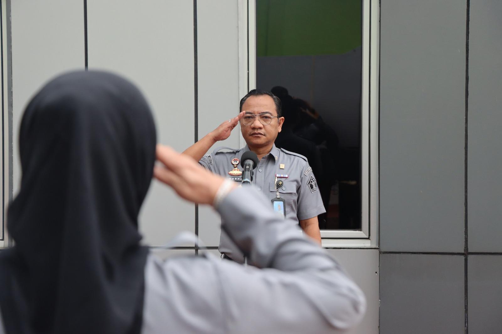 Apel Pagi Kanwil Kemenkum Sumsel Tekankan Kesiapan Rencana Penarikan Dana Awal Tahun