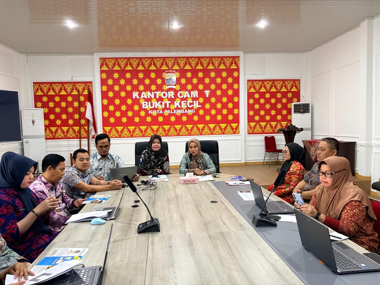 Perkuat Optimalisasi Layanan, Kanwil Kemenkum Sumsel Supervisi Posbankum di Kecamatan Bukit Kecil