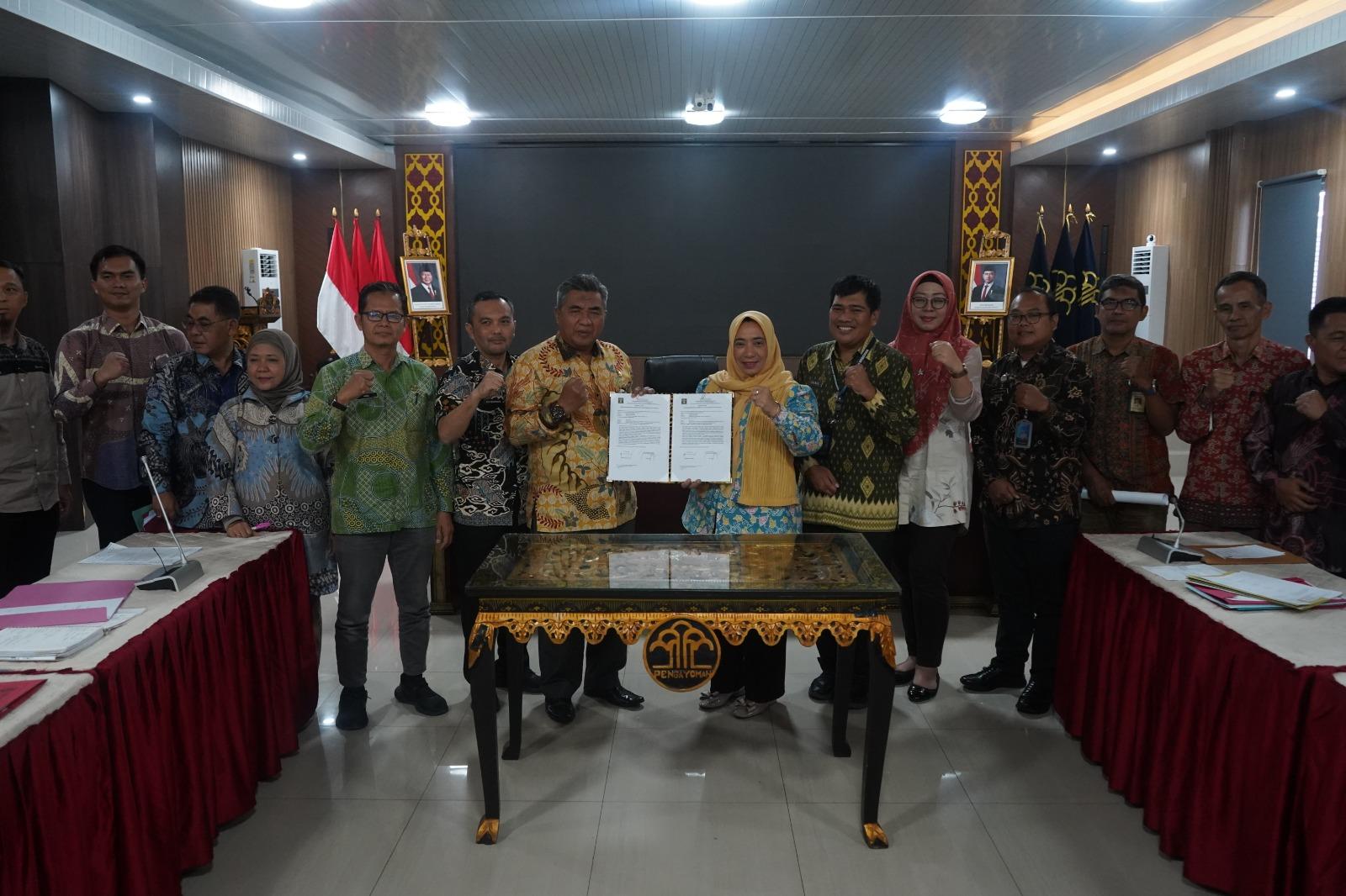 Kanwil Kemenkum Sumsel Harmonisasi Perubahan Perbup OKU tentang Tambahan Penghasilan ASN