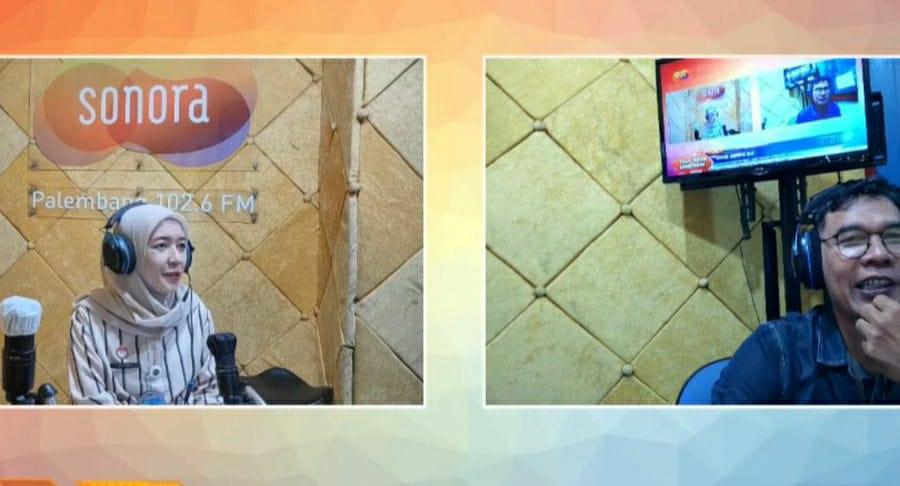 Edukasi UU Hak Cipta, Kanwil Kementerian Hukum Sumsel Bedah Perlindungan Karya Kreatif di Radio Sonora FM