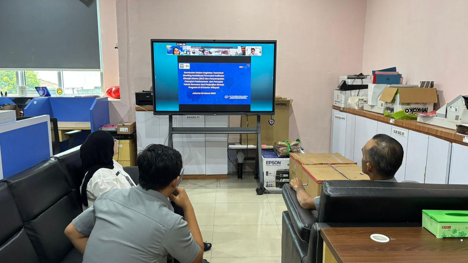 Sinergi Capai Target 2026, Kanwil Kemenkum Sumsel Pertajam Indikator Kinerja Program Kekayaan Intelektual