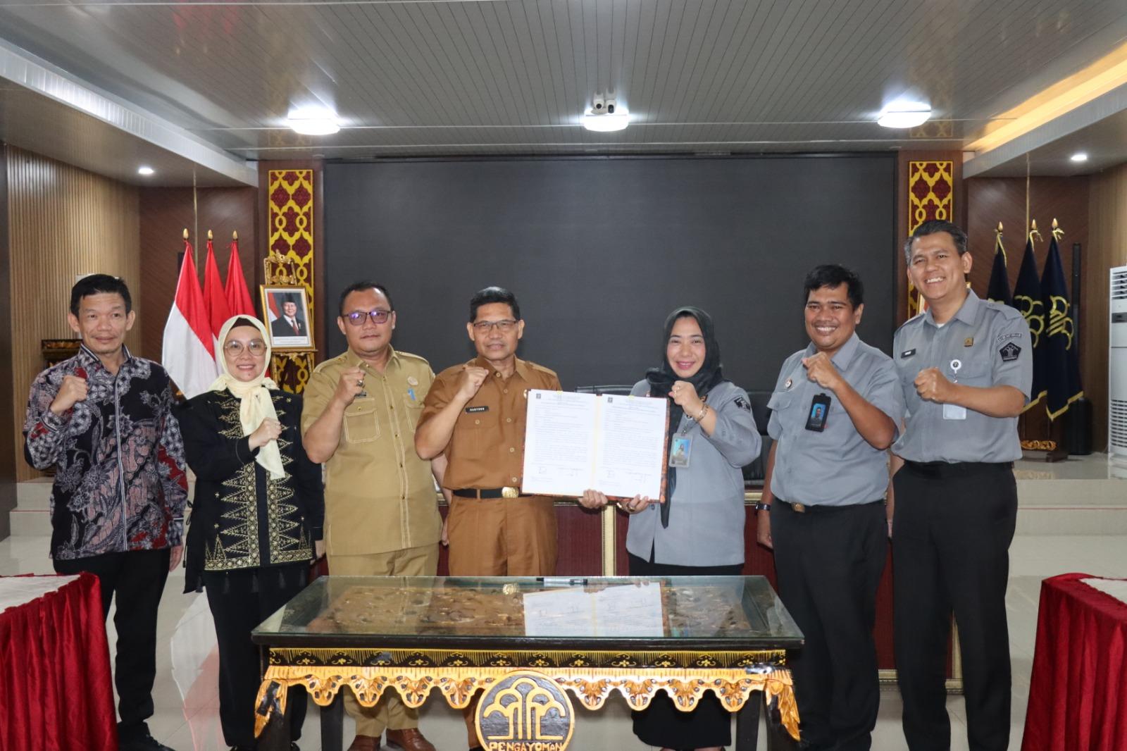 Kanwil Kemenkum Sumsel Harmonisasi Raperbup PALI tentang Bantuan Iuran Jaminan Kesehatan