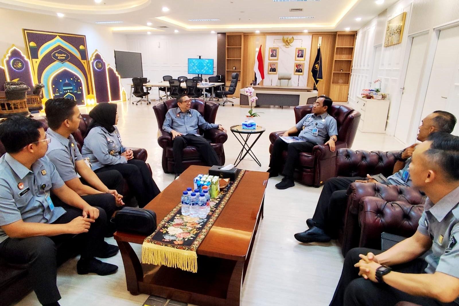 Akselerasi Target 2026, Kanwil Kemenkum Sumsel Koordinasi Strategis ke DJKI Pusat Terkait Rencana Aksi KI