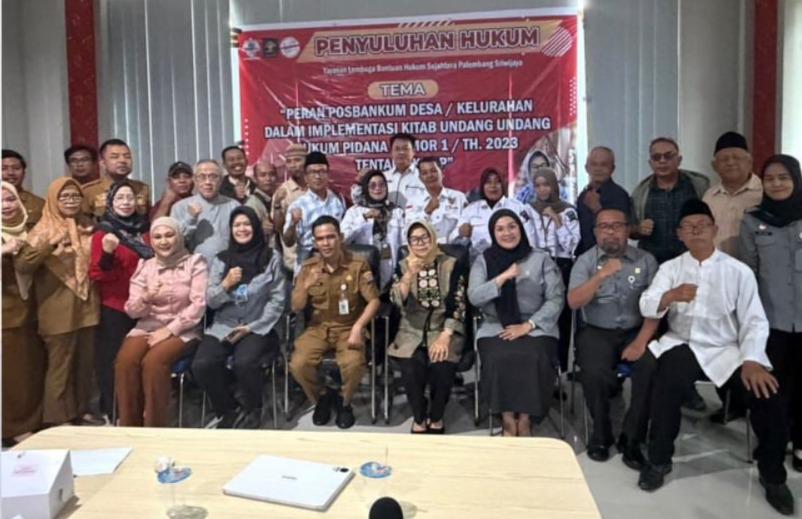 Kemenkum Sumsel Percepat Pelaporan Layanan Posbankum di Tiga Kecamatan Kota Palembang