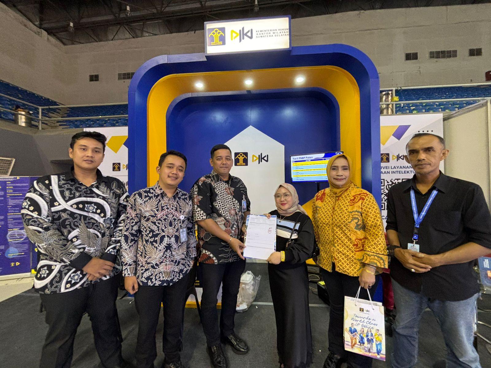 Sinergi Kemenkum dan DJKI Sukseskan Penutupan IFBC Expo Palembang Melalui Layanan Konsultasi KI dan Talkshow Inspiratif