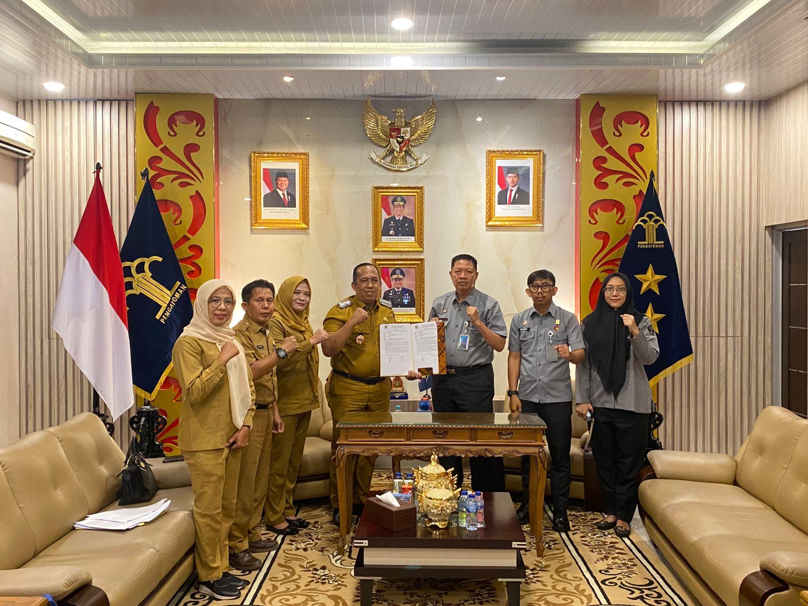 Kanwil Kemenkum Sumsel Harmonisasikan Dua Raperda Strategis Kabupaten Ogan Ilir