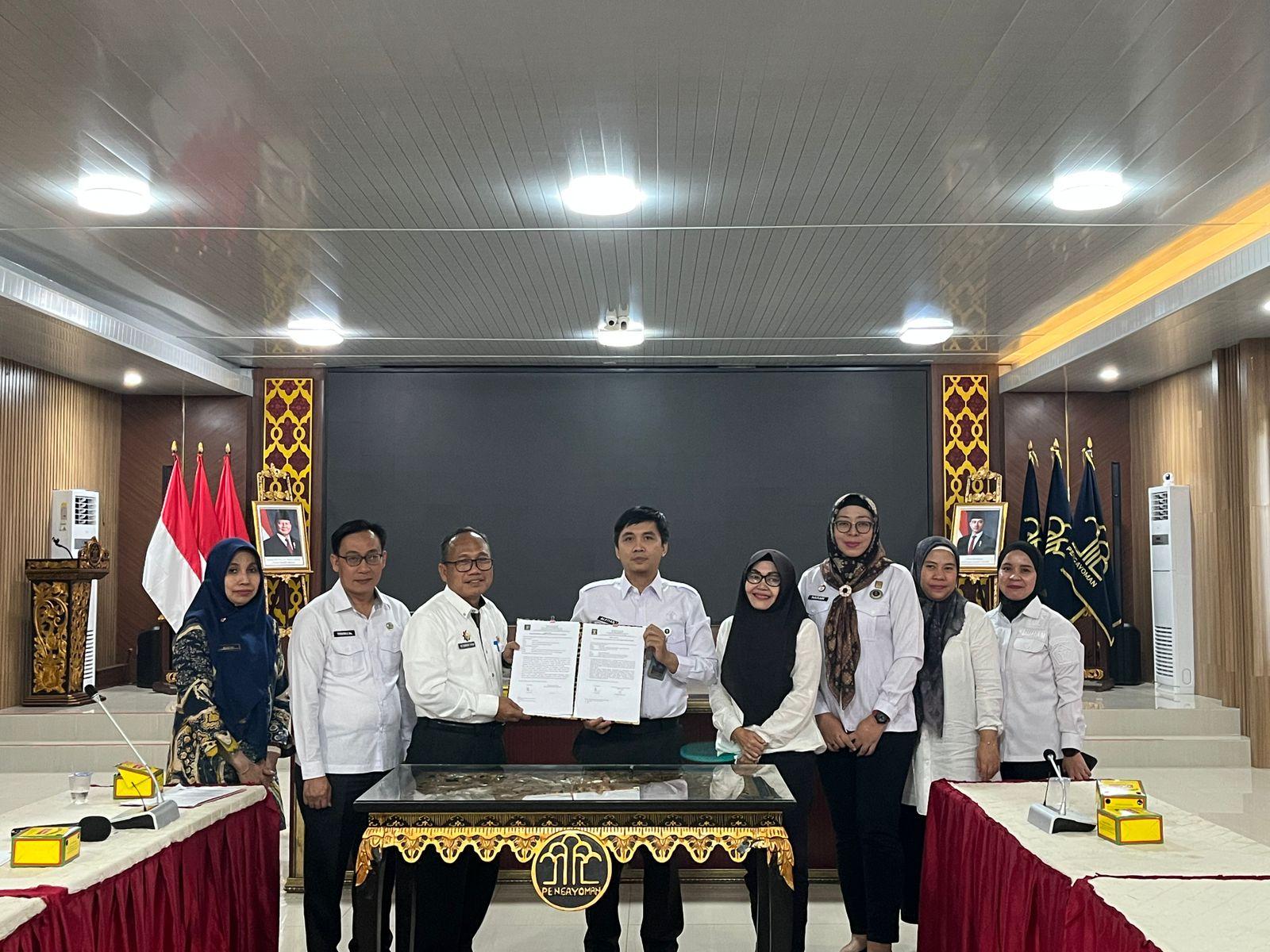 Kanwil Kemenkum Sumsel Harmonisasikan Tiga Raperbup Strategis Kabupaten Banyuasin