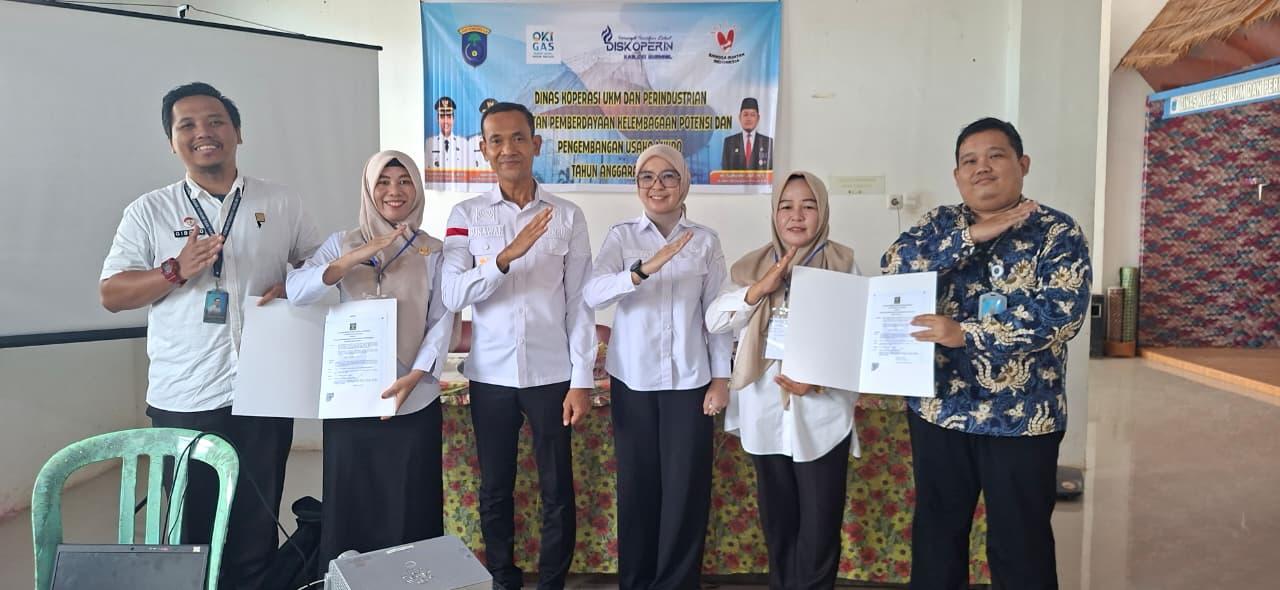Kanwil Kemenkum Sumsel Dorong UMKM Naik Kelas Melalui Sosialisasi Legalitas Usaha PT Perorangan di OKI