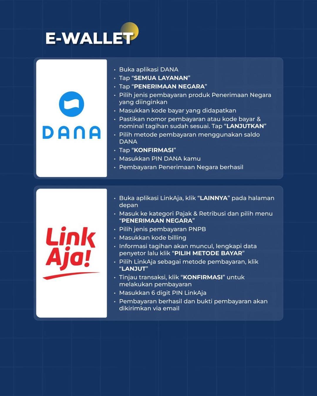 Pembayaran PNBP AHU via E Money
